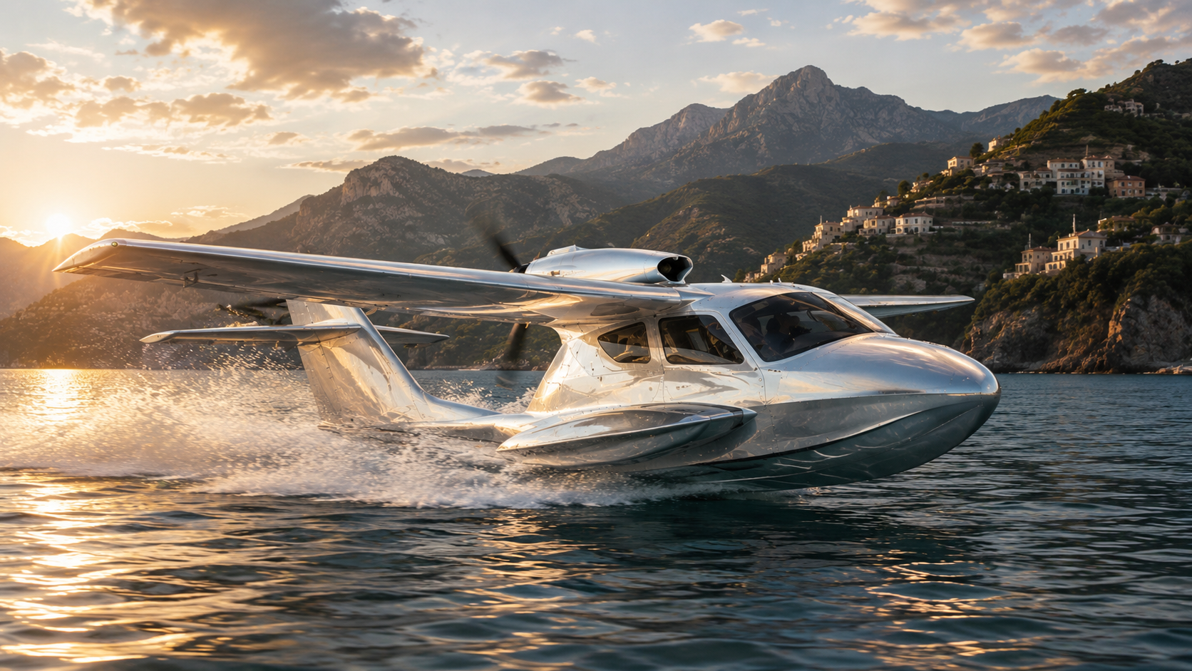 Simplify Aviation aircraft in flight